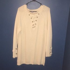 🎉White tunic sweater!